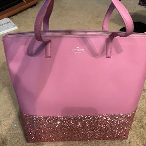 Kate Spade Greta Court Penny Glitter Purse